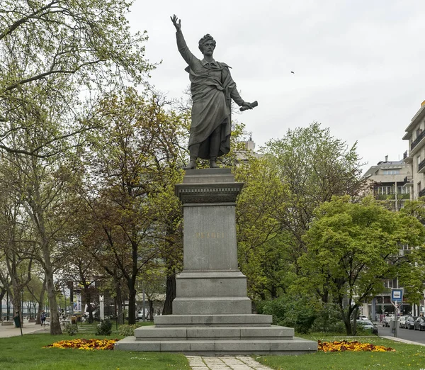 Pouliční výjevy z Budapešť, Maďarsko — Stock fotografie