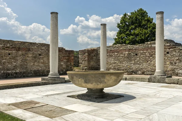 Zajecar, Sırbistan - 09 Temmuz 2017: Tarihsel arkeolojik 