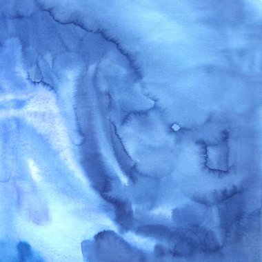 Suluboya elle boyanmış dekoratif desenli leke