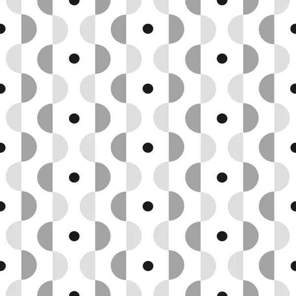 Modern geometrik desen, siyah ve beyaz