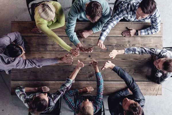 Trabajo en equipo Concepto de reunión — Foto de Stock