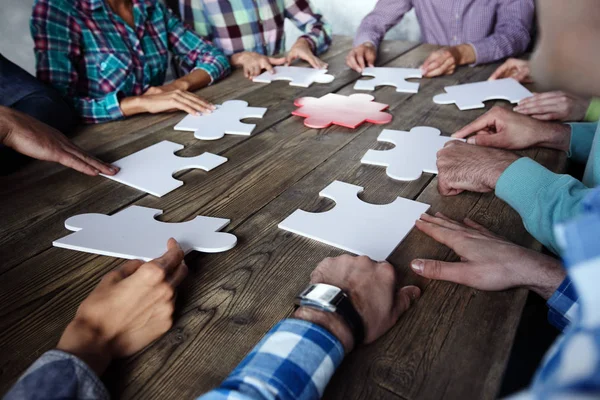 Teamwork meeting concept — Stock Photo, Image