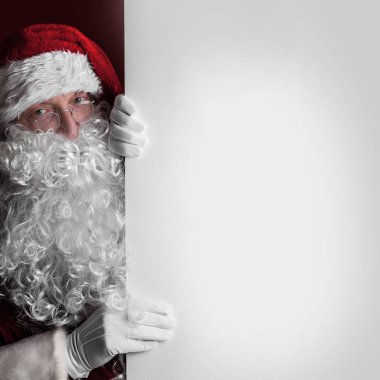 Noel Baba ile büyük boş kartı