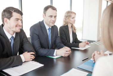 İş adamları toplantısı