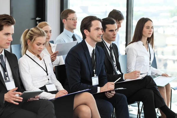 Audience at conference — Stock Photo, Image