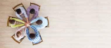 Takım yığını eller iş