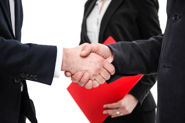 Business people shaking hands — Stock Photo, Image