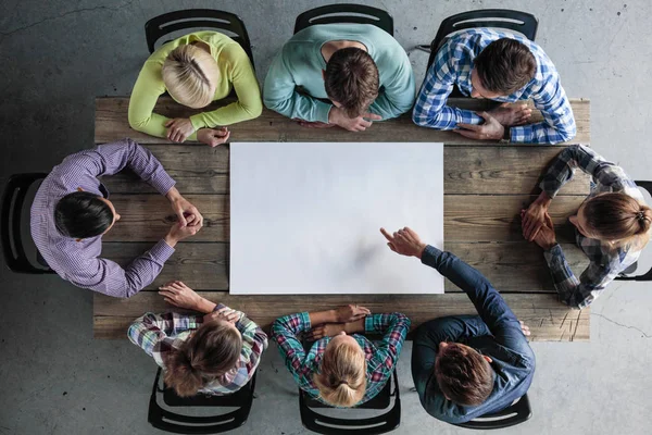 Trabajo en equipo de negocios concepto de reunión — Foto de Stock