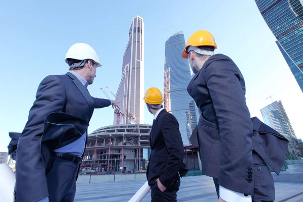 Conceito de engenharia e arquitetura — Fotografia de Stock