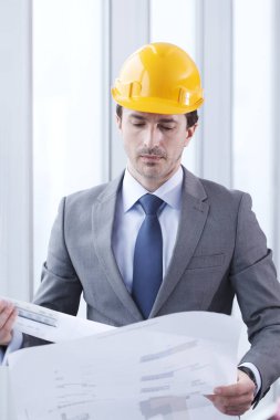 Planlı hardhat mimarı