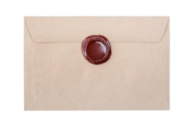 beyaz zemin üzerine yazı zarfı.