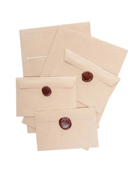 Envelopes postais, correspondência . — Fotografia de Stock