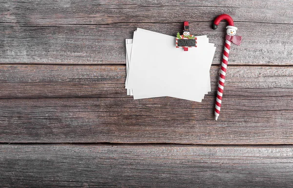 En blanco para escribir la carta o felicitaciones . —  Fotos de Stock