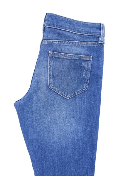 Den övre delen av jeans. — Stockfoto