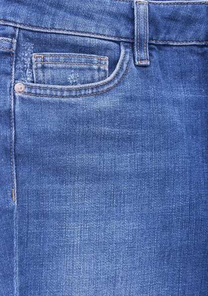 Die Taschen der Jeanshose. — Stockfoto