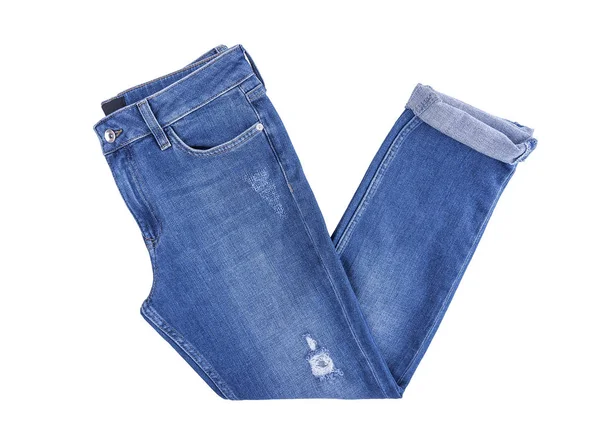 Krásné Džínové kalhoty. — Stock fotografie