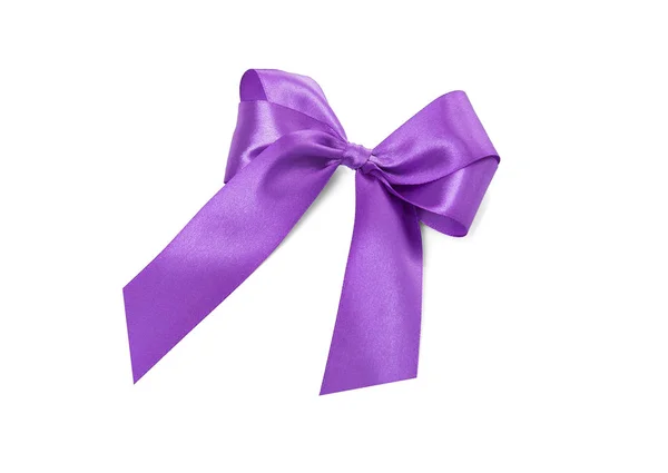 Schöne violette Schleife. — Stockfoto