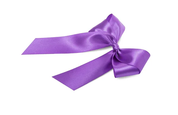 Schöne violette Schleife. — Stockfoto