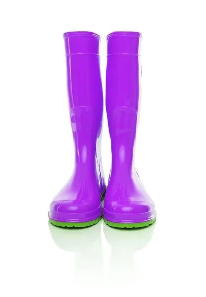 Rubber boots isolate. — Stock Photo, Image
