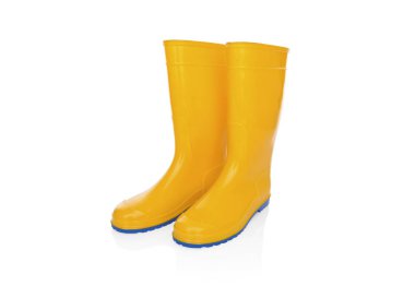 Rubber boots isolate. clipart