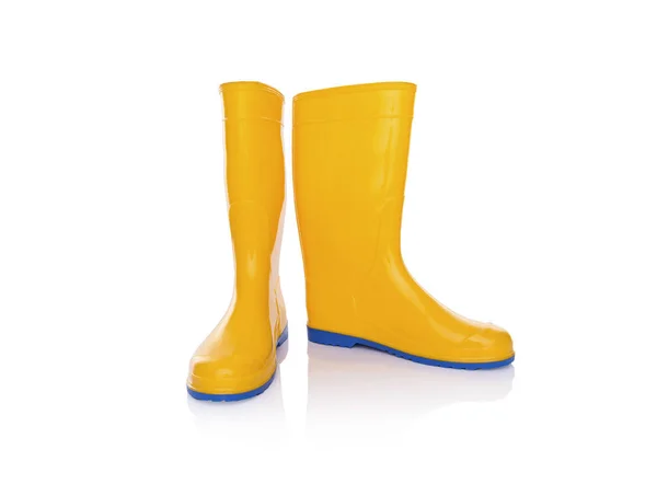 Rubber boots isolate. — Stock Photo, Image