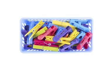 Konteyner clothespins ile.