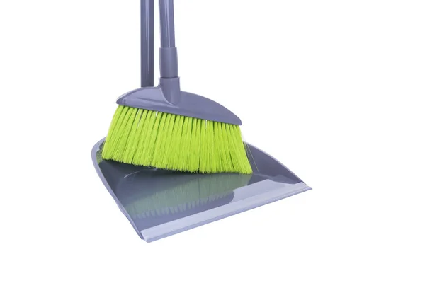 Broom and scoop. — Stock Photo, Image