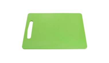 Plastik mutfak kesme tahtası.