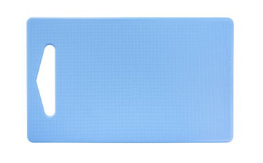 Plastik mutfak kesme tahtası.