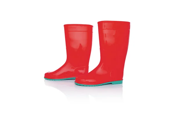 Rubber boots isolate. — Stock Photo, Image