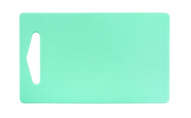 Plastik mutfak kesme tahtası.