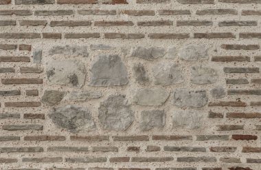 Eski duvarındaki tuğla.