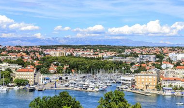 Şehir Zadar, Hırvatistan.