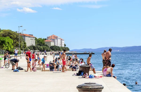 Sea Organ in Zadar, Croatia. — Stock Photo, Image