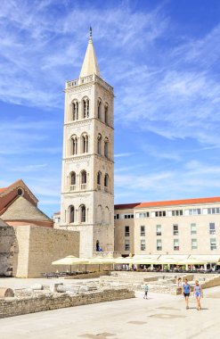 Şehir Zadar, Hırvatistan.