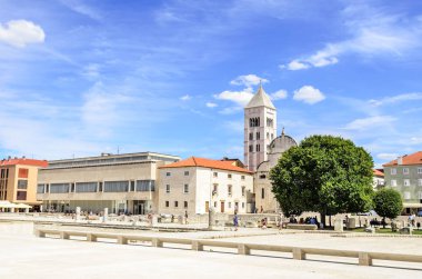 Şehir Zadar, Hırvatistan.