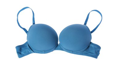 Beyaz arka plan üzerinde kadın sutyen.