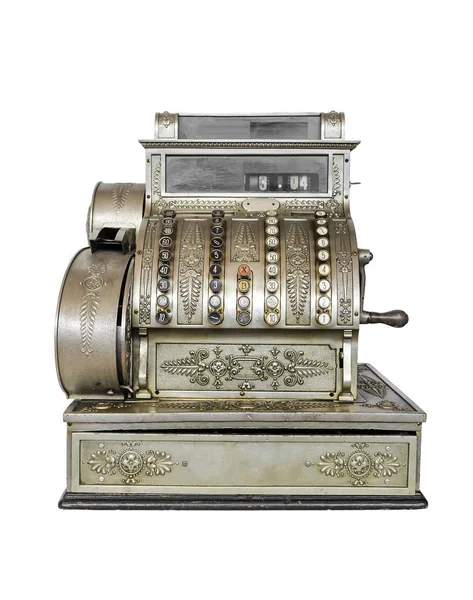 Vintage psací stroj zblízka. — Stock fotografie