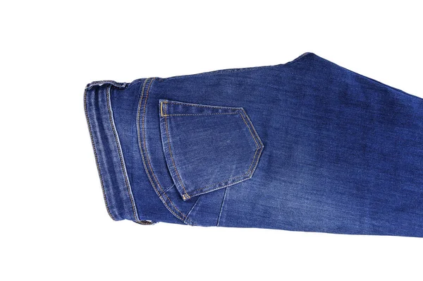Horní část kapsy džíny. — Stock fotografie