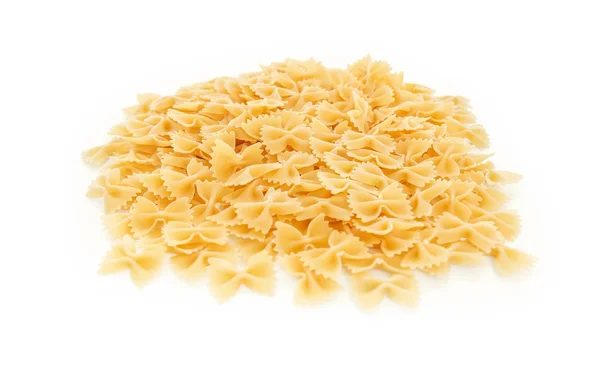 Pasta in the form of butterflies. — Stock Photo, Image