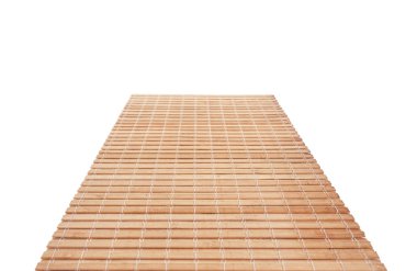 Masada bambu masa örtüsü.