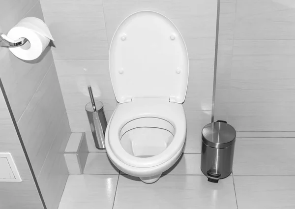 Toalett i badrummet. — Stockfoto