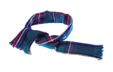 Sıcak kareli atkı.