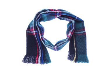 Sıcak kareli atkı.