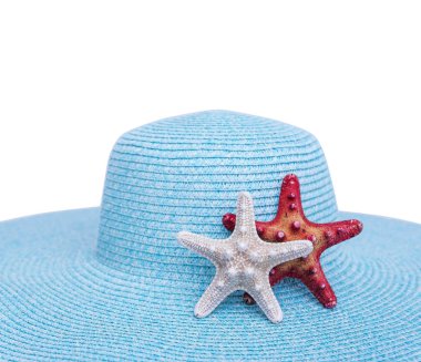 Deniz yıldızı bir şapka.