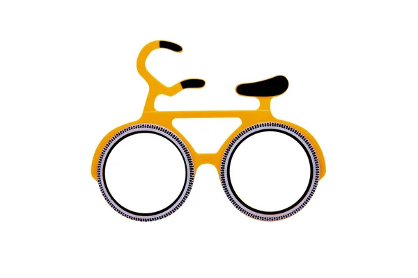 Elszigetelt kerékpárszemüveg. — Stock Fotó