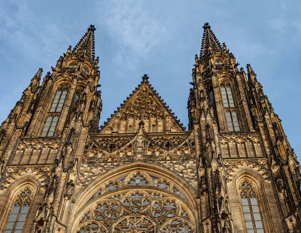 プラハの聖ヴィート大聖堂。Czech Republic -. — ストック写真