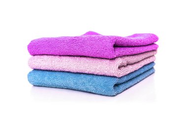 İzole edilmiş havlular.