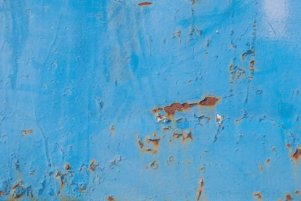 Pintura astillada en la superficie de hierro, textura de fondo — Foto de Stock