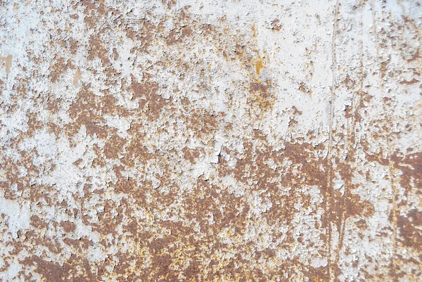 Fondo de metal oxidado colorido corroído abstracto, textura de metal oxidado, pintura astillada — Foto de Stock